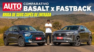 CITROËN BASALT X FIAT FASTBACK QUAL SUV TURBO É MELHOR PELO MESMO PREÇO [upl. by Tunnell850]