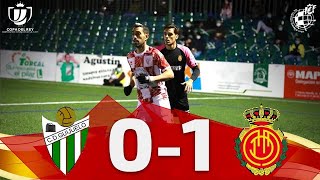 RESUMEN  CD Guijuelo 01 RCD Mallorca  1ª eliminatoria Copa de SM el Rey [upl. by Tamberg698]