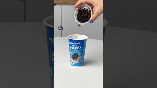 Milkshake OREO asmr unpacking milkshake oreo cookiesopening [upl. by Hobbie]