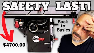 Real Table Saw Safety  SawStop Is NOT The Answer [upl. by Sabsay]