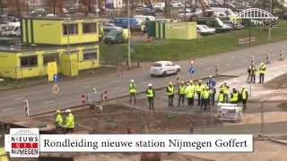 Rondleiding nieuwe station Nijmegen Goffert [upl. by Adierf]