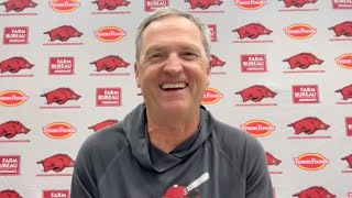 Dave Van Horn previews Arkansas fall baseball [upl. by Aurlie]