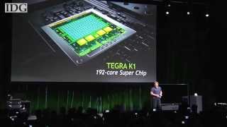 CES 2014 Nvidia CEO introduces Tegra K1 [upl. by Geiss]