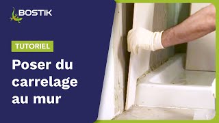 Tutoriel  Comment poser du carrelage au mur  Bostik [upl. by Ahtanaram]