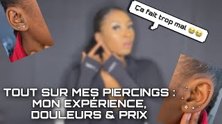 TALK 💬  tout sur mes 15 piercings  smiley nez oreilles… rejets douleurs amp cicatrisation [upl. by Sheila377]