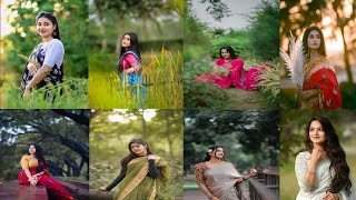 saree poses for photoshoot  photo poses in saree [upl. by Ladnyc]