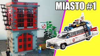 ZBUDOWAŁEM STRAŻ POŻARNAĄ POGROMCÓW DUCHÓW budowa lego miasta 1 [upl. by Danzig]