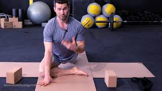 How To Do A Pigeon Pose  Yoga For Men  Pigeon Pose Stretch [upl. by Hew76]