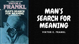 MANs SEARCH FOR MEANING FULL AUDIOBOOK [upl. by Trici]