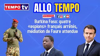 Burkina Faso quatre «espions» français arrêtés médiation de Faure attendue [upl. by Suiramad]