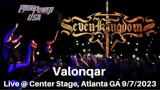 Seven Kingdoms  Valonqar LIVE  ProgPower USA Center Stage Atlanta GA 972023 [upl. by Ykciv]