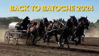 Chuckwagon Racing Batoche 2024 [upl. by Ymaj]