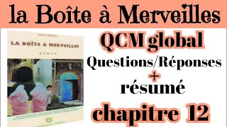 شرح رواية علبة العجائبquestion réponse chapitre 12la boîte à Merveilles personnagesاستعد للامتحان [upl. by Eynttirb]