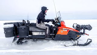 The Ultimate Ice Fishing Snowmobile Affordable DIY Modifications [upl. by Iggem732]