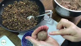 How To Make Kibbeh  Learn To Shape Kibbeh Lebanese Style [upl. by Foy451]