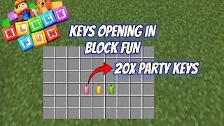 Key Opening block fan [upl. by Caraviello]