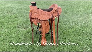 Renee Matthews Making A Saddle [upl. by Nylzaj]