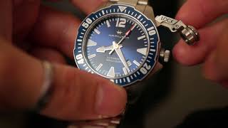 Hamilton Khaki Navy Frogman Review  Best diver watch under 500 [upl. by Gawain]