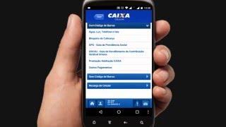 PAGAR BOLETOS PELO APLICATIVO DA CAIXA NO CELULAR 2016 [upl. by Blayze67]