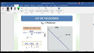 EJERCICIOS CINÉTICA QUÍMICA [upl. by Eintruok]
