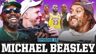 Michael Beasley Opens Up About Heat Struggles Beating LeBron 1v1 amp Untold NBA Stories  Ep 15 [upl. by Aihseuqal]