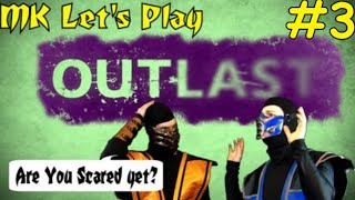 Scorpion amp SubZero Play  OUTLAST Part 3  MK9 GAMEPLAY PARODY [upl. by Shifrah]