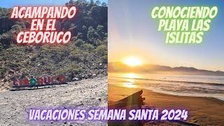 Conociendo playa Las Islitas San Blas Nayarit y acampando en el volcan el Ceboruco [upl. by Yirinec]