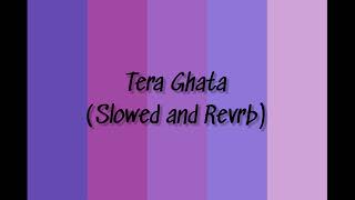 Tera Ghata  Slowed and Reverb [upl. by Anesuza]