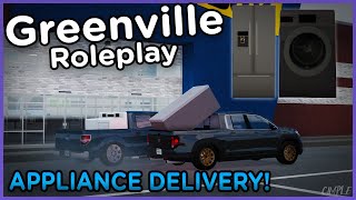 APPLIANCE DELIVERY  Greenville Roleplay ROBLOX [upl. by Niras932]