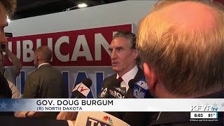 Burgum previews his speech at the RNC [upl. by Ku]