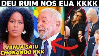 LULE ABANDONADO EM EVENTO E JANJA VAIADA NOS EUA VEJA NO QUE DEU [upl. by Aplihs]