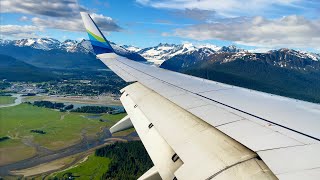 Full Flight – Alaska Airlines – Boeing 737790 – YAKJNU – N609AS – AS66 – Milk Run – IFS Ep 426 [upl. by Eatnwahs746]