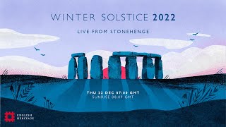 Winter Solstice 2022 Sunrise Live from Stonehenge [upl. by Christoph]