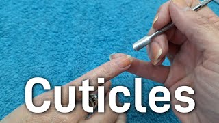 Cuticle Care  How To Remove Cuticles [upl. by La]