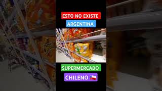 SUPERMERCADO CHILENO 🇨🇱 chile supermercado argentina [upl. by Kreegar]