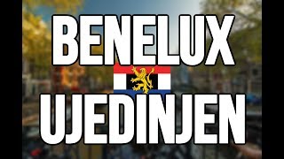 Benelux ujedinjen BENELUKS Holandija Belgija Luksemburg [upl. by Goeger]