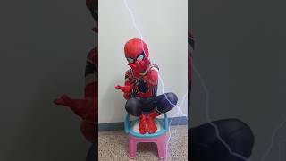 Minnal murali 🕸️ Spiderman shorts spiderman teddy [upl. by Rayshell]