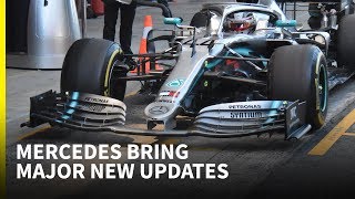 Mercedes major F1 update package explained [upl. by Aehr]