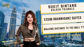 Branniganz Suites  EXSIM Bukit Bintang Golden Triangle  Project Review [upl. by Aidahs]