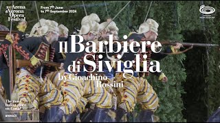 Il Barbiere di Siviglia  101 Arena di Verona Opera Festival  Trailer ENG  30 sec [upl. by Artep]