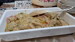 Chicken creamy jalfrezi recipe Restaurant style by Shazay kanwal [upl. by Neala]