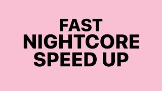 KEBLACK  Rattraper le temps Speed UpNightCoreFast [upl. by Hewet]