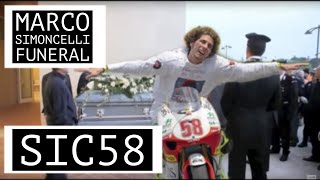 Lultimo saluto a Marco Simoncelli l’ultimo viaggio  the last journey [upl. by Emmerich]