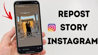 How To Repost A Story On Instagram iPhone and Android  Full Guide [upl. by Aikemehs499]