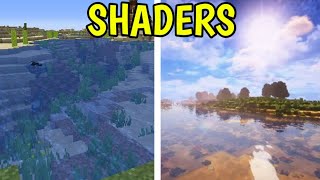 HOW TO GET SHADERS IN MINECRAFT PS5XBOXPS4 [upl. by Jacquie]