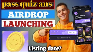 simple coin pass quiz answers simple coin new update today  simple coin listing dateYouTube [upl. by Armelda]