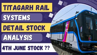 Titagarh Rail Systems is NEXT MULTIBAGGER after 4th June  titagarh rail systems share latest news [upl. by Adlei656]