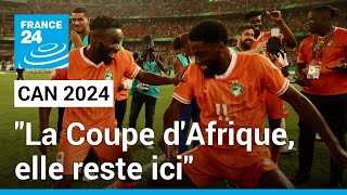 CAN 2024  quotLa Coupe dAfrique reste iciquot la Côte dIvoire en finale face au Nigeria • FRANCE 24 [upl. by Odrahcir]