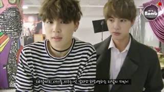 BANGTAN BOMB Jimin makes a quatrain with Jin amp JK  BTS 방탄소년단 [upl. by Trofmoc]