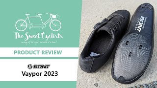 Bont Vaypor 2023 Carbon Cycling Shoes Review  feat BOA Li2 Dials  Unidirectional Carbon  Light [upl. by Anyaj]